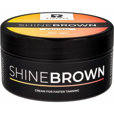 ByRokko Shine Brown Tan Up! přípravek k urychlení a prodloužení opálení 210 ml – Zboží Dáma