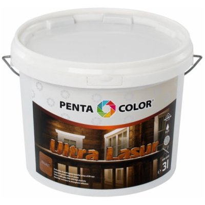 Pentacolor Ultra Lasur 3 l ořech – Zboží Mobilmania