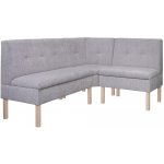 MI-KO Rohová lavice Beata 160 x 140 cm Friga 7111 bílá – Hledejceny.cz