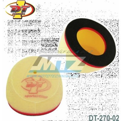 Filtr vzduchový - Suzuki DRZ400 + RM250 DT-270-02 – Hledejceny.cz