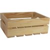 Úložný box Morex Dřevěná bedýnka přírodní 097018