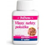 MedPharma Vlasy kůže nehty 67 tablet – Hledejceny.cz