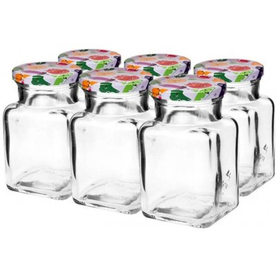Biowin sklenice + víčka barev. 54 6 x 120ml – Hledejceny.cz