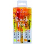 Royal Talens 11509902 Ecoline brushpen set sada štětečkových akvarelových popisovačů yellow 5 ks – Hledejceny.cz