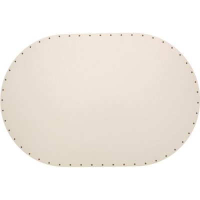 sololak bílý ovál 44x29 cm s otvory 22B4429V – Zboží Dáma
