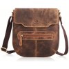 Kabelka Paolo Peruzzi crossbody kabelka T-61 hnědá