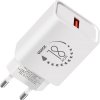 Nabíječka pro mobilní telefony Obal:Me Cestovní USB-A 18W White 18W1UWH