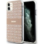 DKNY Repeat Pattern Tonal Stripe Magsafe pro iPhone 11 Pink – Zboží Mobilmania