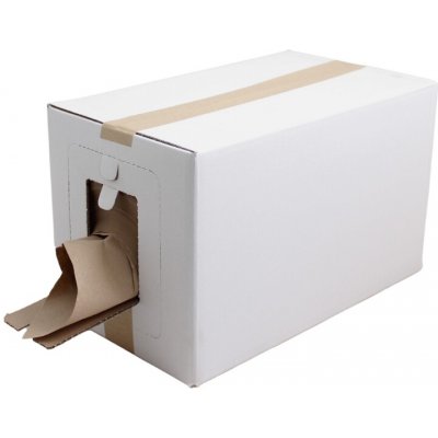 Mačkaný papír v boxu - 80g/m2, 375 mm / 250 m – Zboží Živě