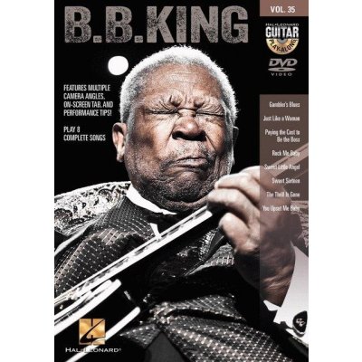 Guitar Play-Along DVD 35 B.B. King video škola hry na kytaru – Zboží Mobilmania