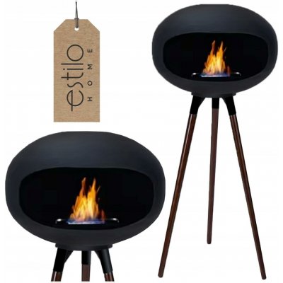 Estilo Home TOKIO 45x100 cm 2kW černá EH0041 – Zboží Mobilmania