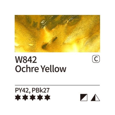Mijello Tourmaline akvarelová barva 15ml 842 Ochre Yellow – Hledejceny.cz
