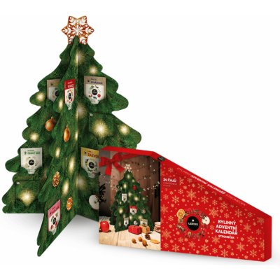 Leros Stromeček adventní kalendář s čajem a ozdobami – Zboží Dáma