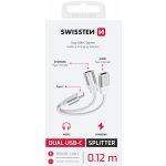 Swissten 73502305 USB C/USB C, 0,12m – Zboží Živě