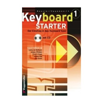 Keyboard-Starter I. Inkl. CD Opgenoorth NorbertPaperback