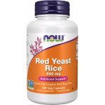Now Foods Foods Červená Rýže Red Yeast Rice 600 mg 120 kapslí – Hledejceny.cz