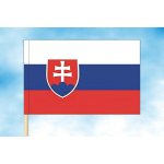 LIBEA, s.r.o. Slovenská vlajka 40×60 cm Uchycení: Návlek na žerď – Hledejceny.cz