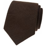 Avantgard Lněná kravata v dárkové krabičce 629-112 hnědá – Hledejceny.cz