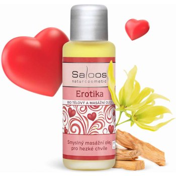 Saloos BIO tělový a masážní olej Erotika 250ml