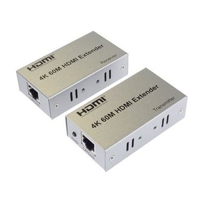 PREMIUMCORD HDMI extender na 60m přes jeden kabel Cat5e/Cat6 - khext60-1