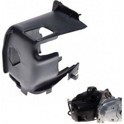 Kryt válce motoru plastový 2T 50 ccm typ mot.: 1E40QMA/B – Zboží Mobilmania