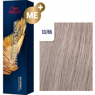 Wella Koleston Perfect ME+ Fialovo popelavá nejsvětlejší blond 10-86 60 ml