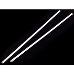 Výztuž do korzetu kovová šíře 8 mm délka 30; 35; 40 cm - (40 cm) bílá (2 ks) – Hledejceny.cz