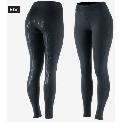 HORZE Jezdecké letní legíny Madison černé full grip – Sleviste.cz