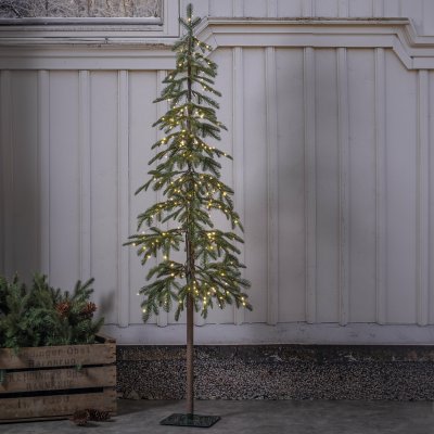 Vánoční LED stromeček výška 150 cm Star Trading Grantorp zelený – Sleviste.cz