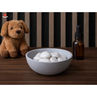 Aromakameny Světle šedá Miyabi Aroma kamínky bílé 1 ks – Hledejceny.cz