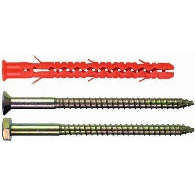 hmoždinka 10x300 MB-ST+vrut 7x305 zápustná hlava TORX 40 [1 ks] – Zboží Mobilmania