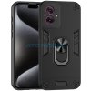 Pouzdro a kryt na mobilní telefon Motorola Shield4U Shockproof Motorola Moto G55 5G černý