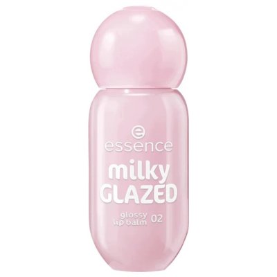 Essence milky glazed glossy balzám na rty 02 4 ml – Hledejceny.cz