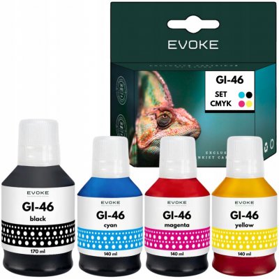 Inkoust EVOKE Canon GI-46 CMYK - kompatibilní – Zboží Živě