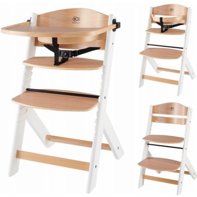 KinderKraft ENOCK wooden white – Zboží Mobilmania