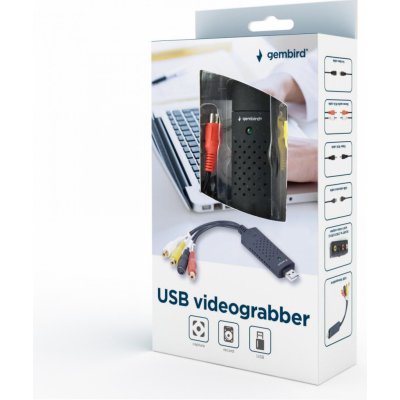 Gembird UVG-002 USB M - RCA, S-Video F, 0,5m