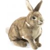 Loutka Folkmanis králík šedý plyšový maňásek