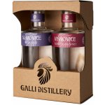 Galli Distillery Slivovice 0,2 l + Višňovice 0,2 l (set)