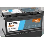 Exide Start-Stop EFB 12V 100Ah 900A EL1000 | Zboží Auto