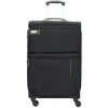 Cestovní kufr D&N 4W černá 6764N-01 61 l