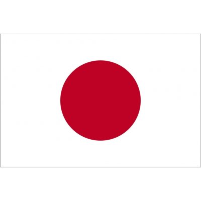 Samolepka - vlajka Japonsko - 6 x 4 cm – Hledejceny.cz