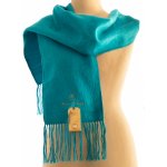 Alpaca camargo Jemná šála z vlny alpaky tyrkysová – Zboží Mobilmania