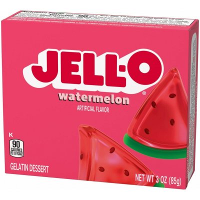 Jell-O instantní želatina s melounovou příchutí 85 g – Zbozi.Blesk.cz