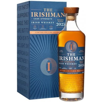 Irishman Cask Strength Vintage 2022 54,9% 0,7 l (kazeta) – Hledejceny.cz