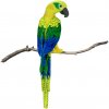 Plyšák andos ZOO papoušek Ara + ocas zelený 40 cm 40 cm