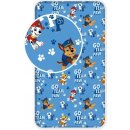 Jerry Fabrics bavlna prostěradlo Paw Patrol 161 90x200