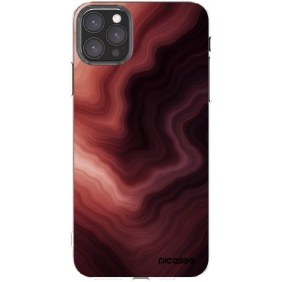 Picasee silikonový průhledný obal pro Apple iPhone 11 Pro Max - Rouge – Zboží Mobilmania