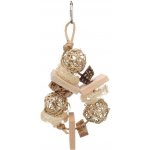 Flamingo Fem závěsná hnědá 11 x 4,5 x 25 cm – Zboží Dáma