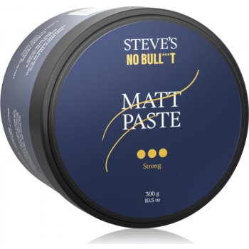 Steve's NO BULL***T Company Matující pasta na vlasy silná 300 g