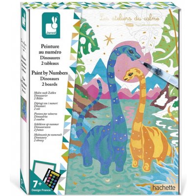 Janod Atelier Sada Maxi Maľovanie Dinosaurus – Hledejceny.cz